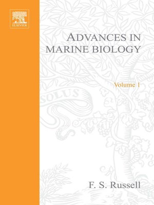 cover image of Advances in Marine Biology